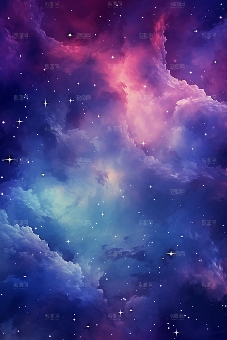 宇宙星空未来浪漫素材