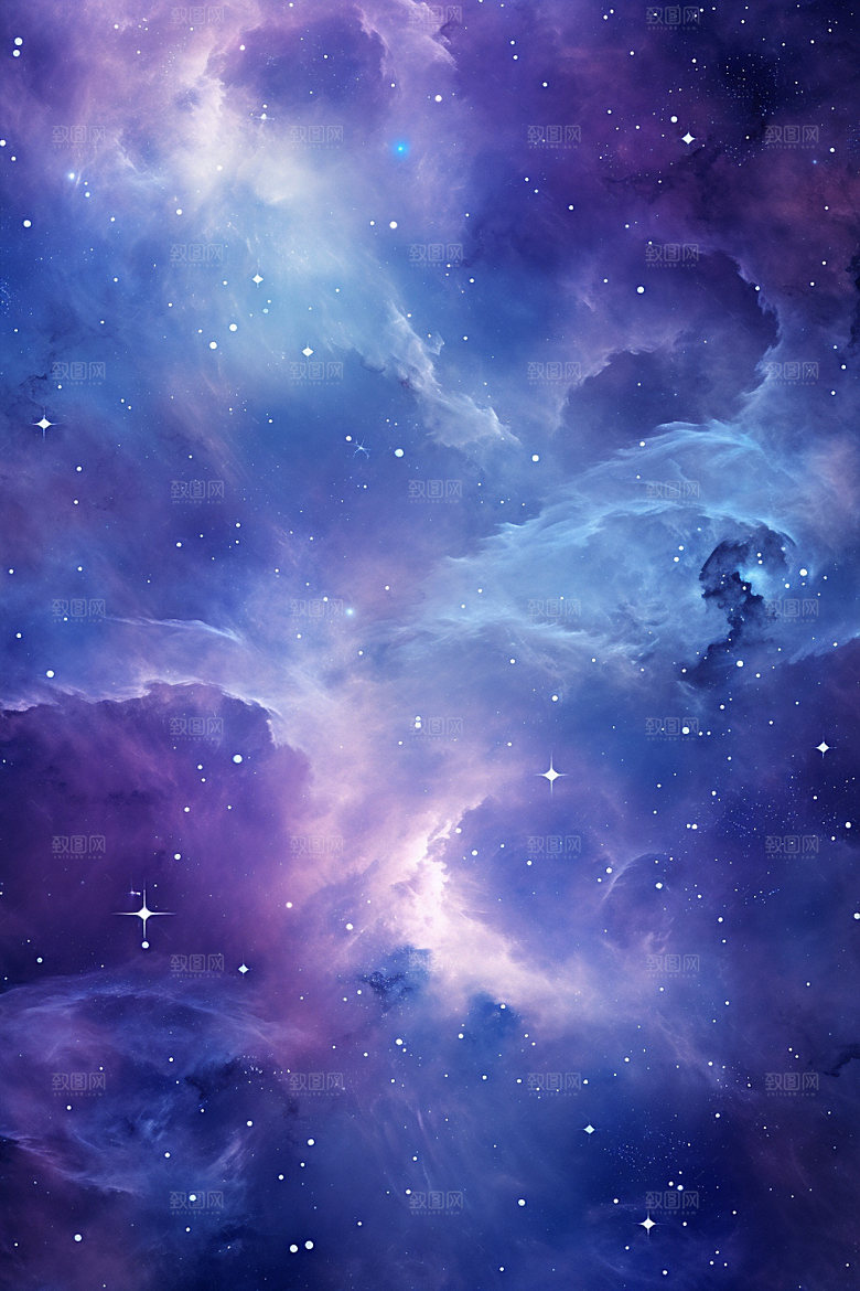 宇宙星空未来唯美素材