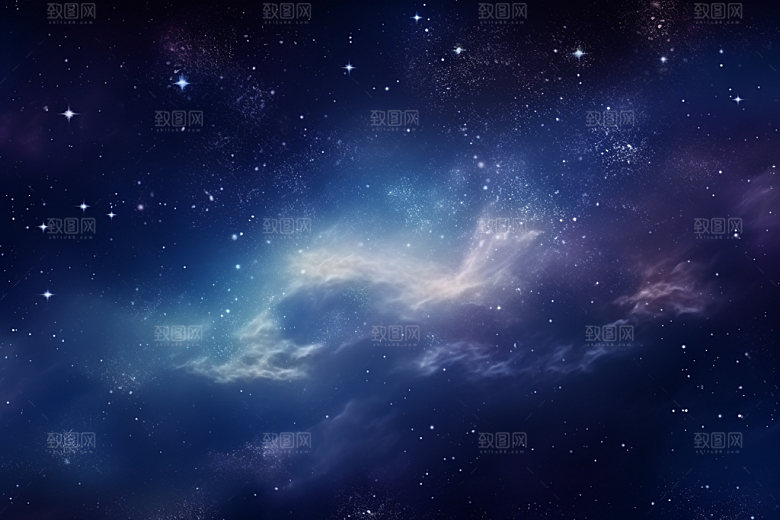 宇宙星空高清夜空素材