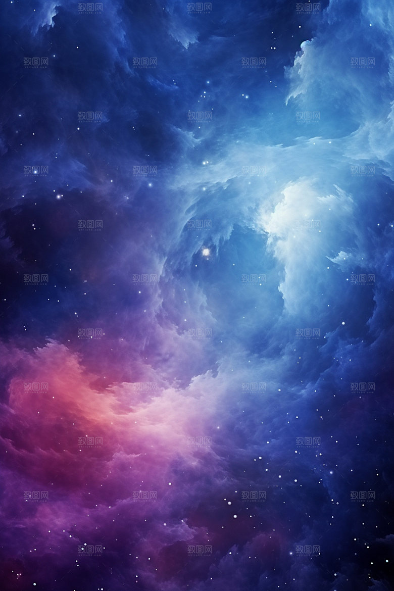 宇宙星空浪漫高清素材