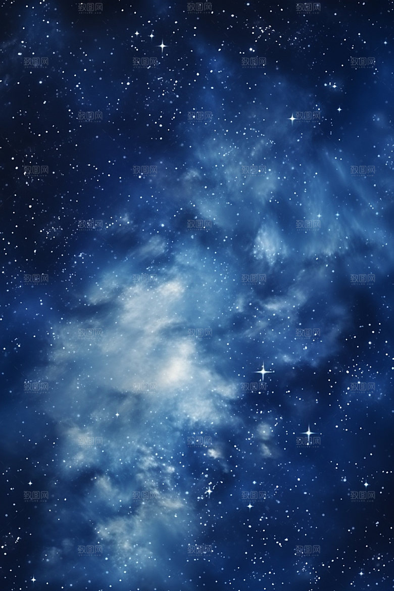 宇宙星空浪漫夜空素材
