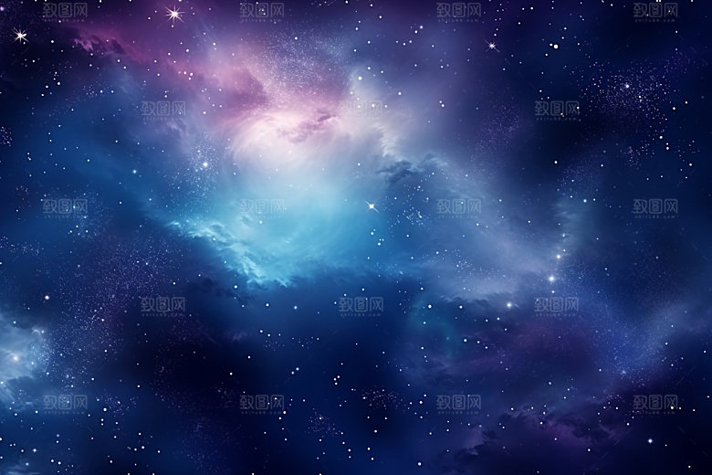 宇宙星空灿烂太空素材