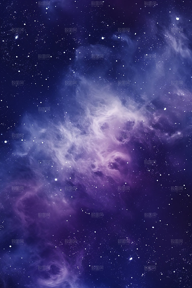 宇宙星空唯美浪漫素材