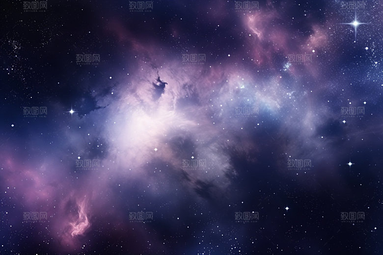 宇宙星空太空星云素材