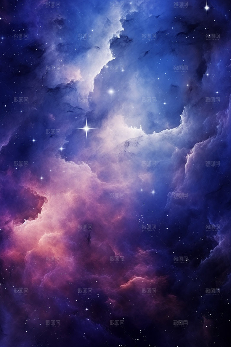 宇宙星空太空浪漫素材