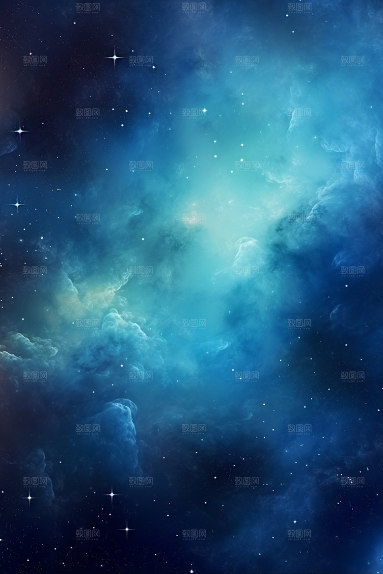 宇宙星空星云浪漫素材
