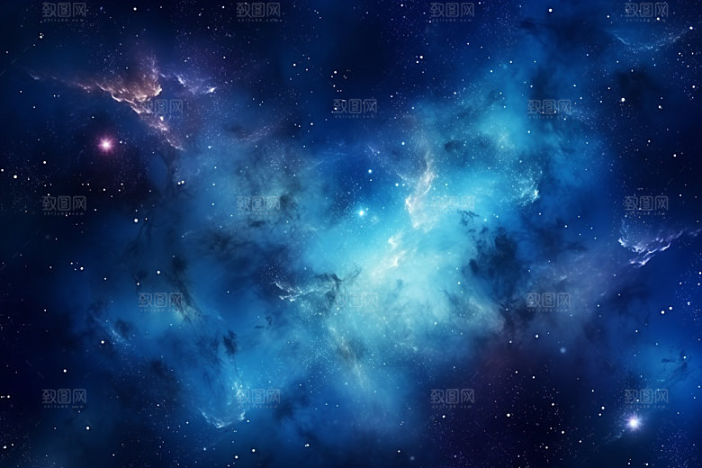 宇宙星空夜空星云素材