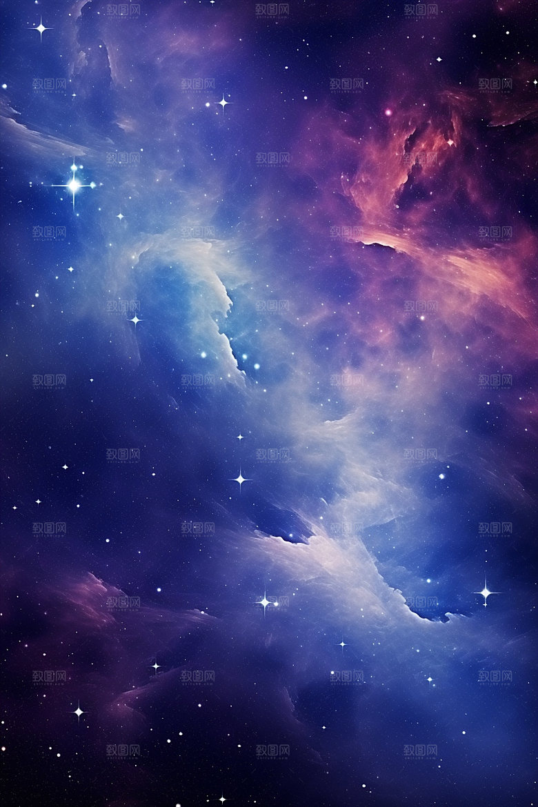 宇宙星空天空未来素材
