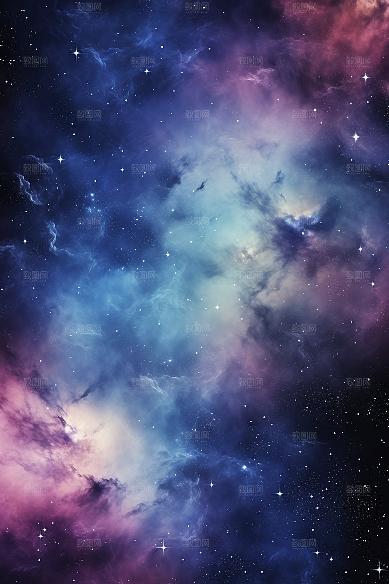 宇宙星空太空浪漫素材