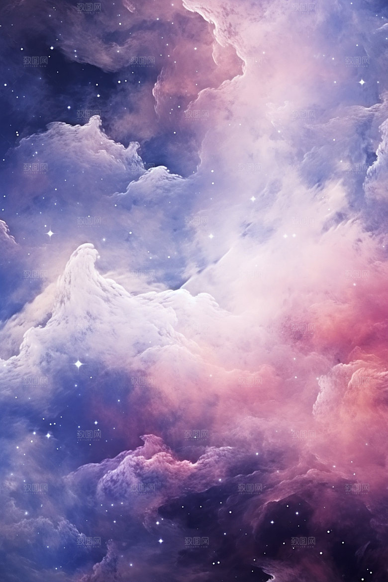 宇宙星空唯美未来素材