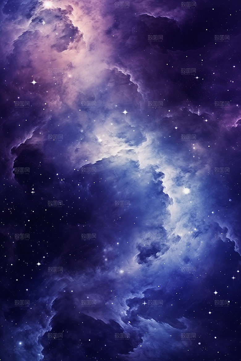 宇宙星空夜空高清素材