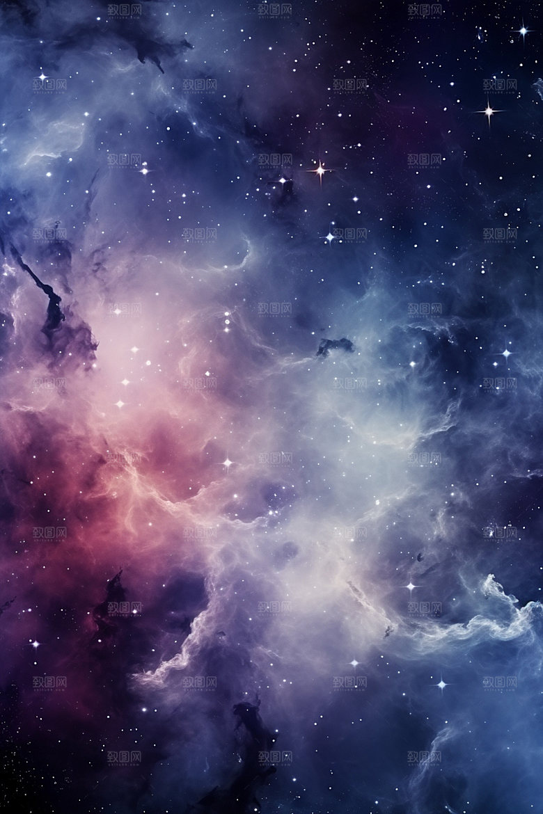 宇宙星空星云未来素材