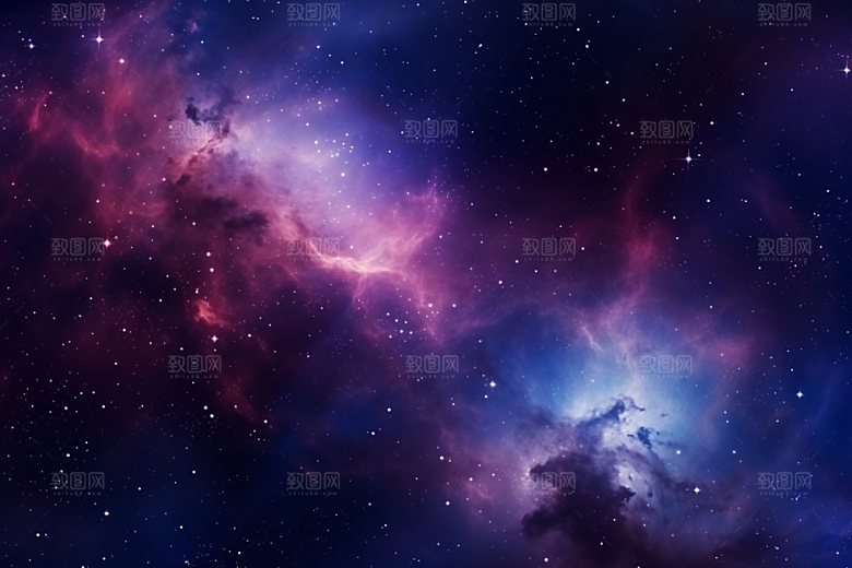 宇宙星空灿烂未来素材
