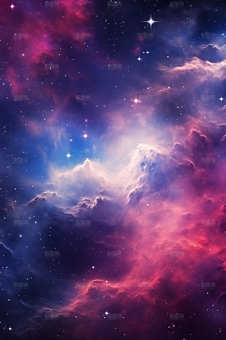 宇宙星空星云太空素材