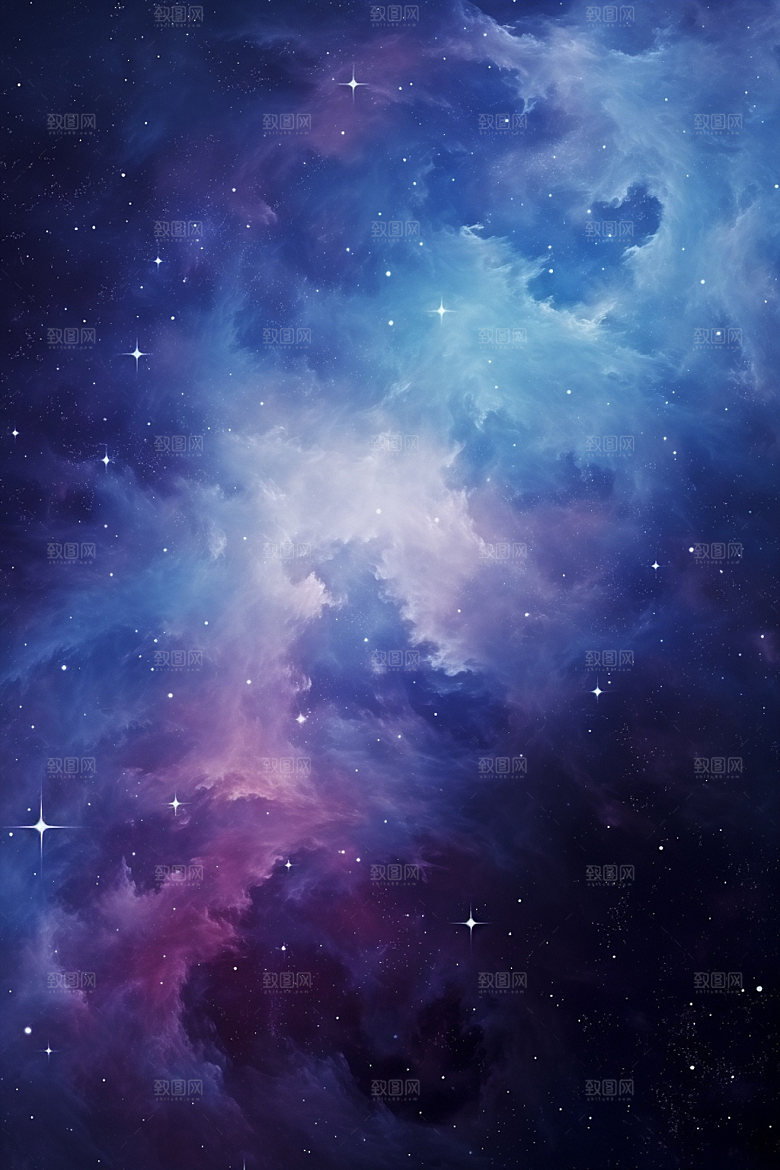 宇宙星空唯美灿烂素材