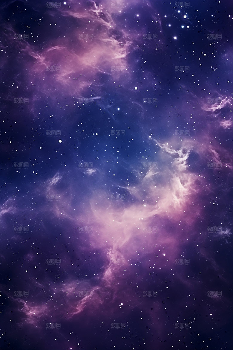 宇宙星空夜空唯美素材