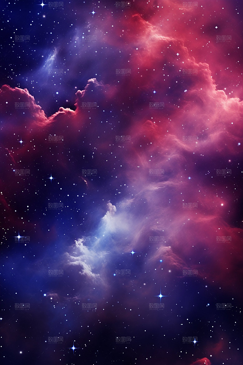 宇宙星空浪漫高清素材