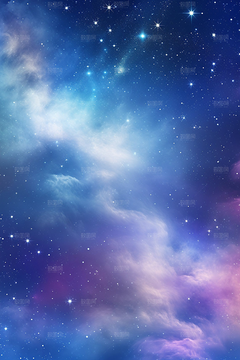 宇宙星空未来浪漫素材