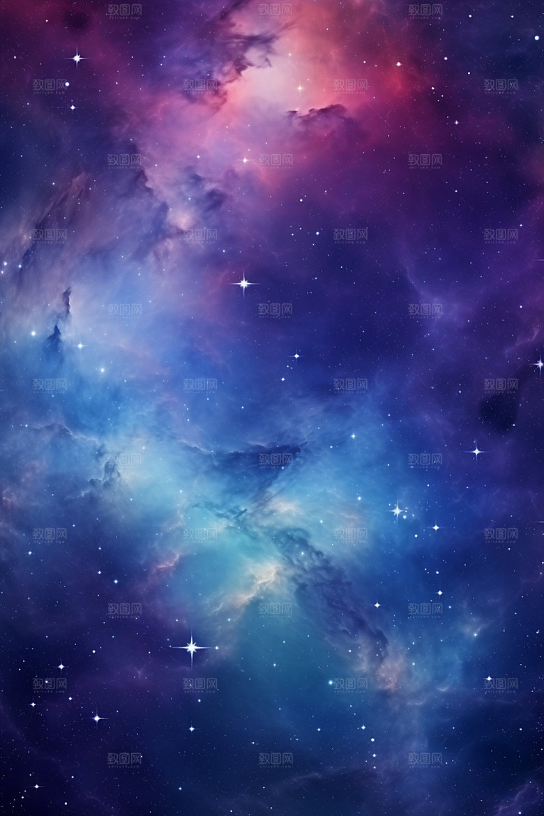 宇宙星空太空灿烂素材