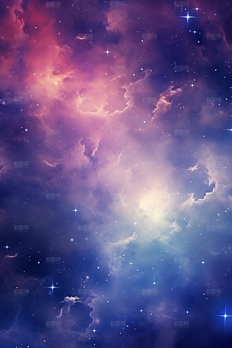 宇宙星空天空唯美素材