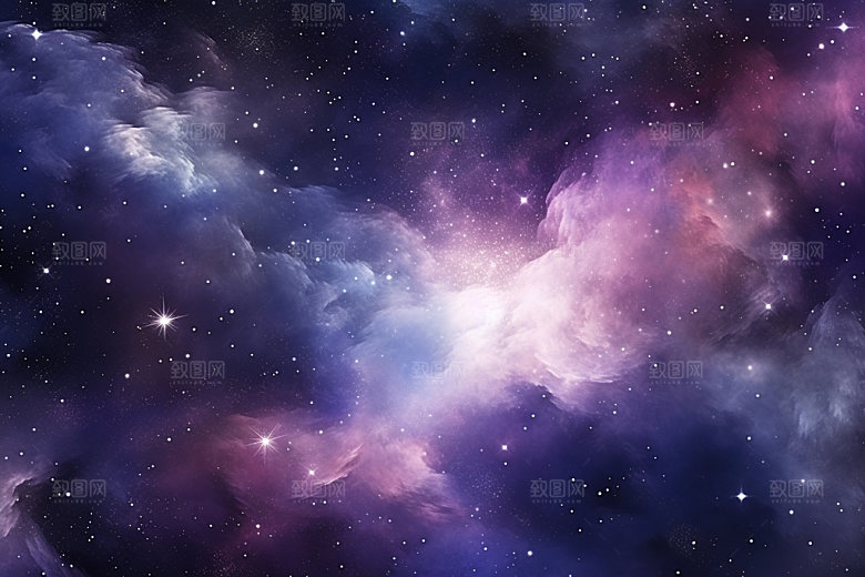 宇宙星空未来灿烂素材