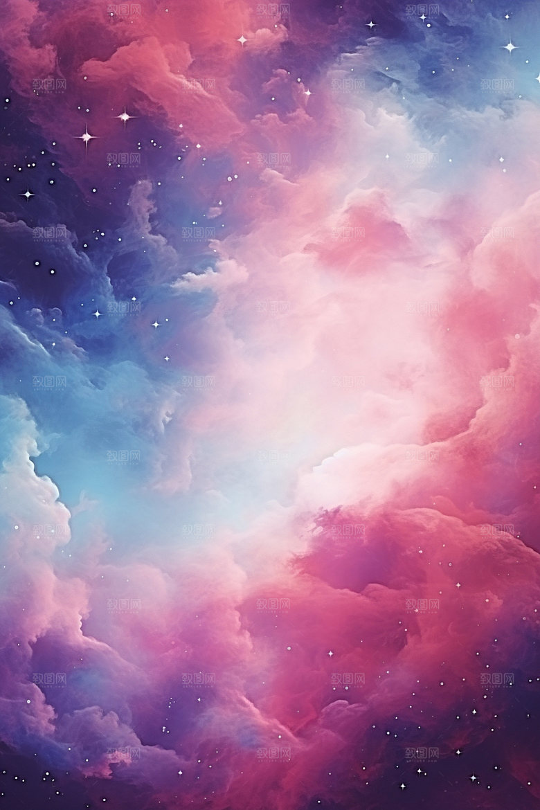宇宙星空星云太空素材