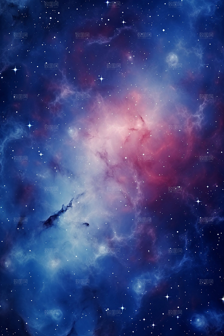 宇宙星空唯美未来素材