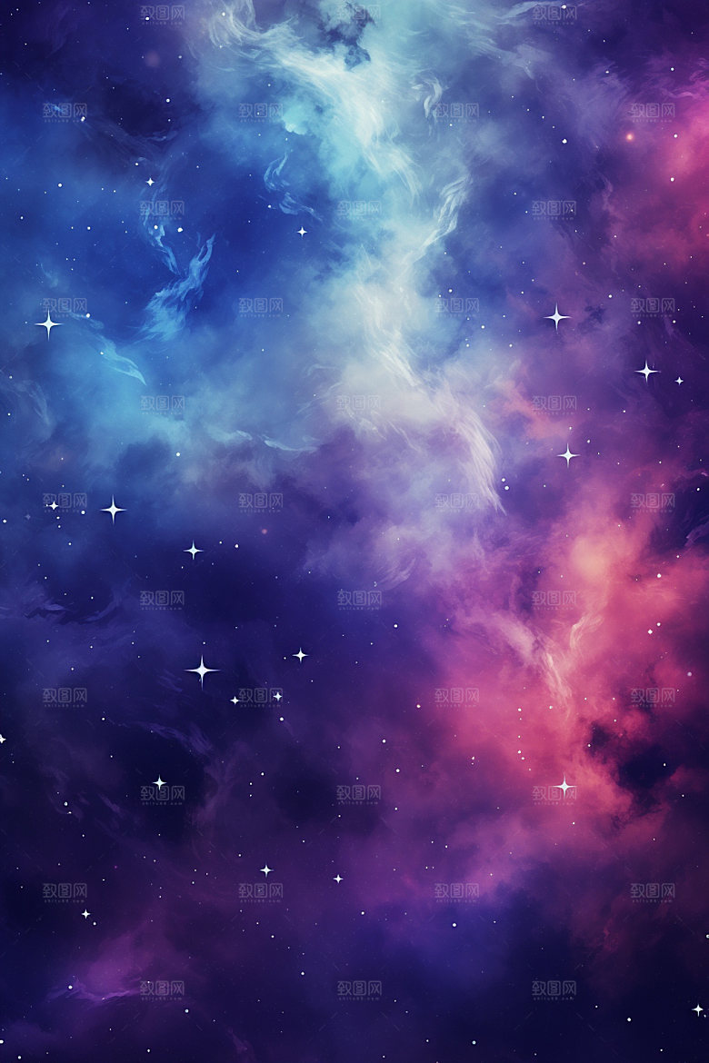 宇宙星空高清星云素材