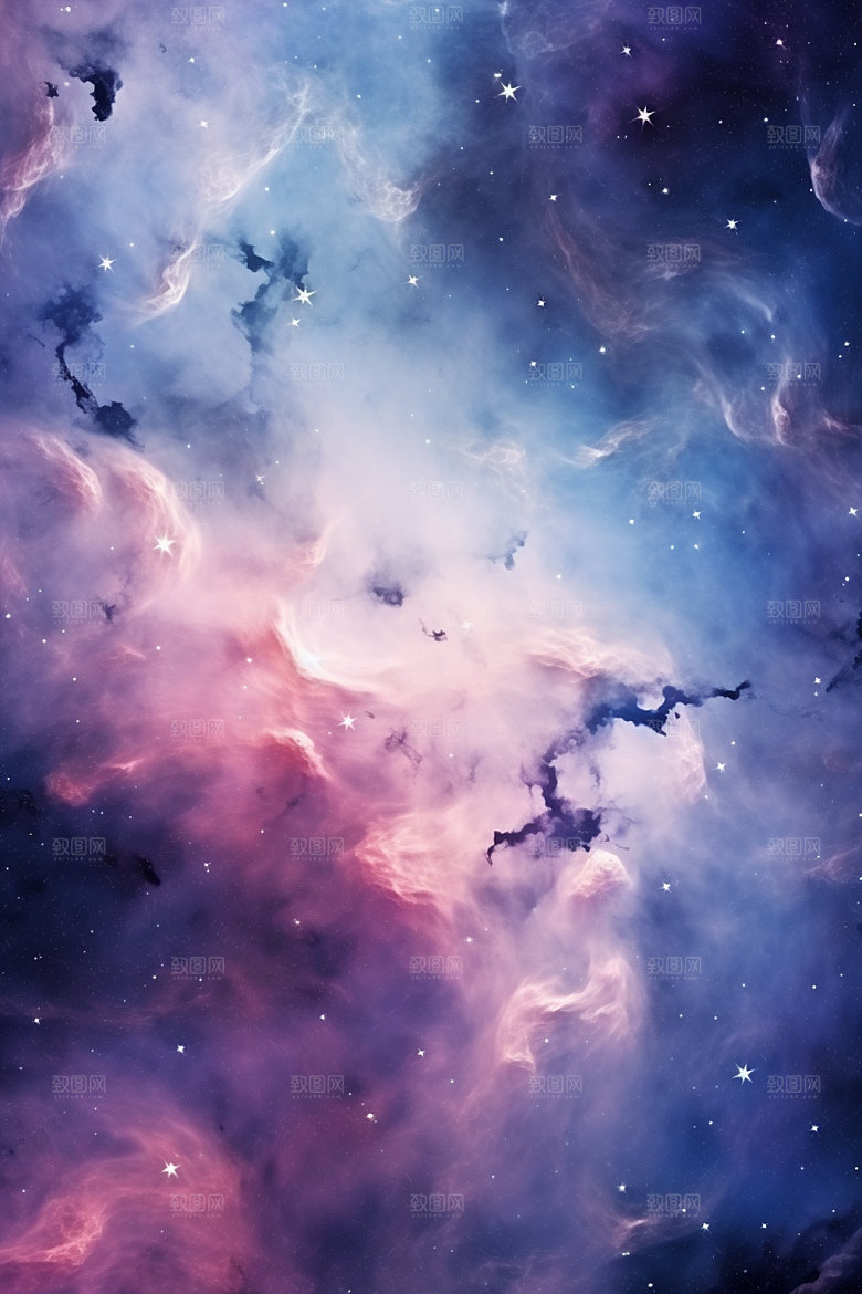 宇宙星空唯美太空素材