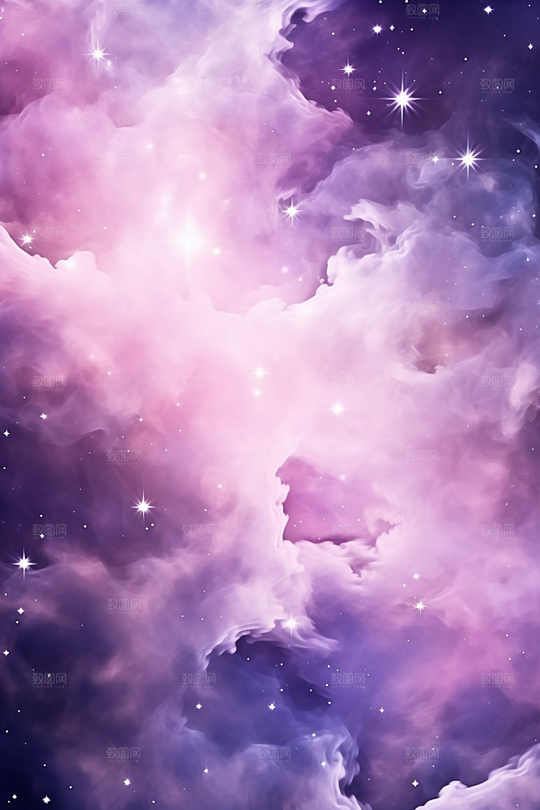 宇宙星空星云天空素材