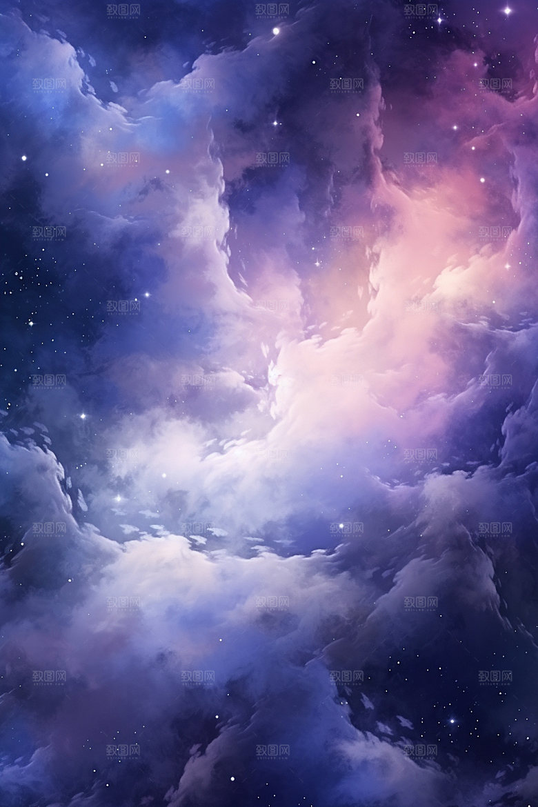 宇宙星空唯美高清素材