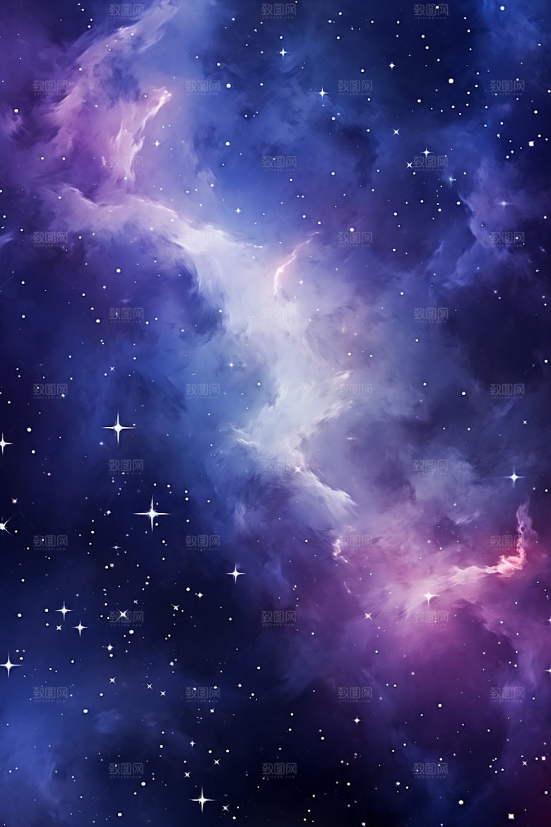 宇宙星空唯美灿烂素材