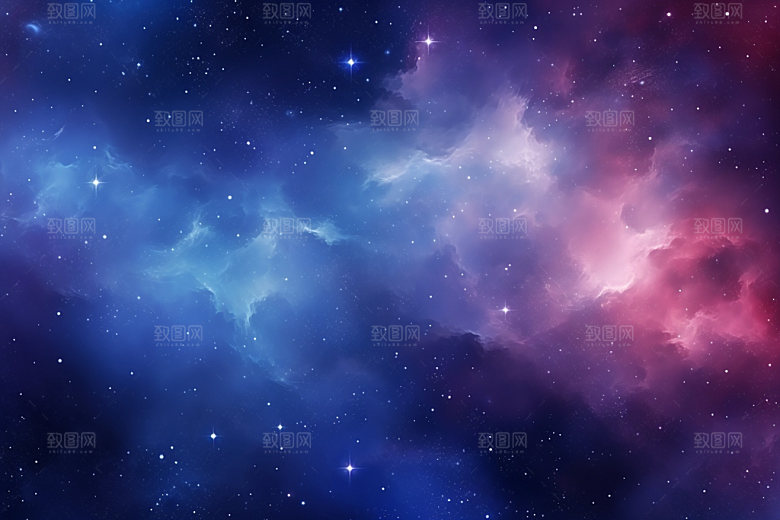 宇宙星空太空唯美素材