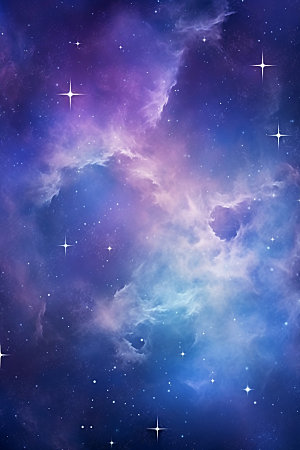宇宙星空天空唯美素材
