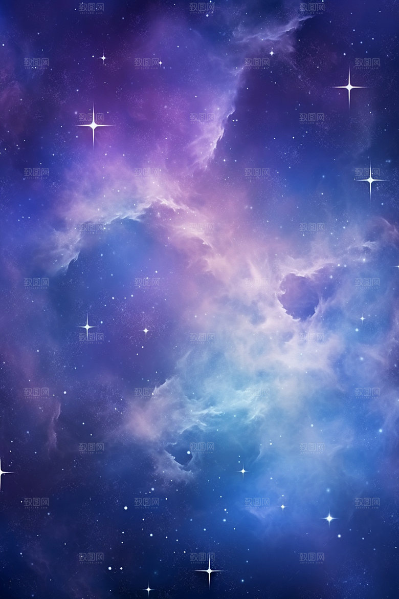 宇宙星空天空唯美素材