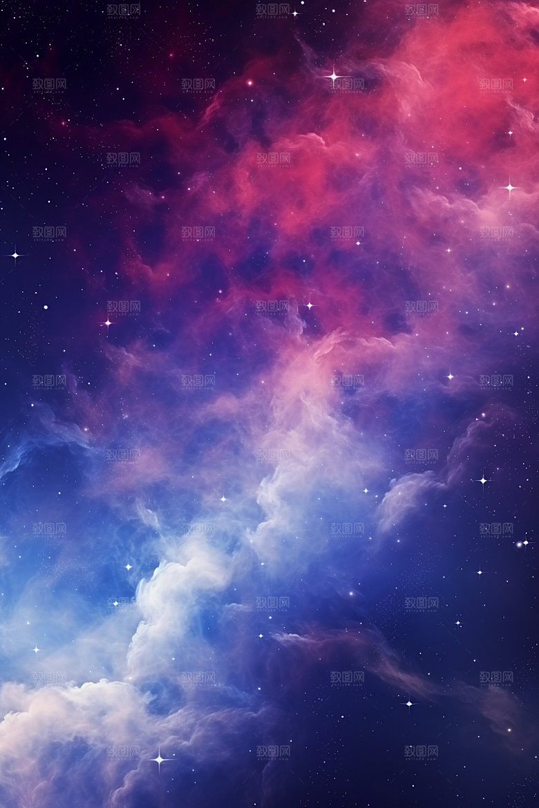宇宙星空星云未来素材