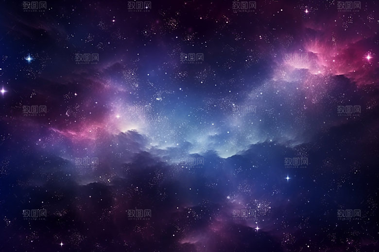 宇宙星空星云未来素材