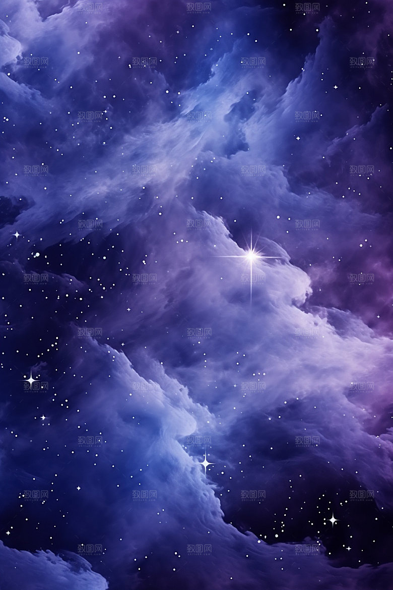 宇宙星空灿烂太空素材