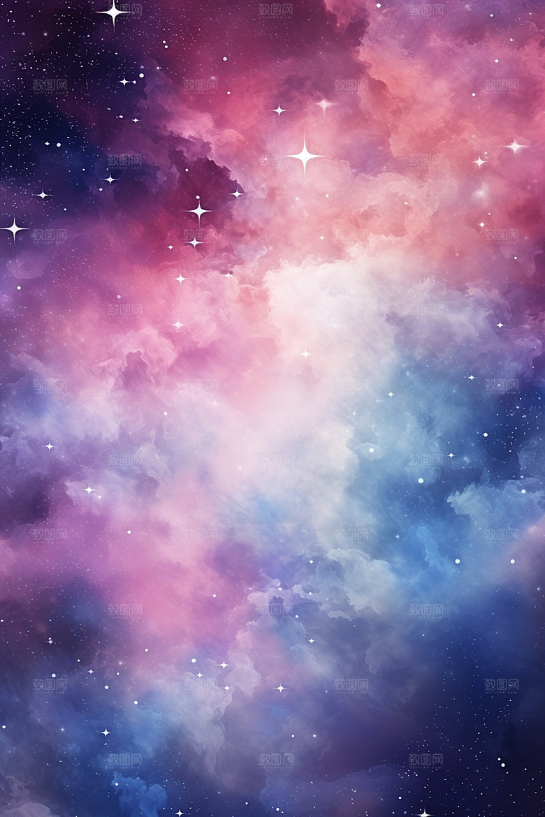 宇宙星空唯美高清素材