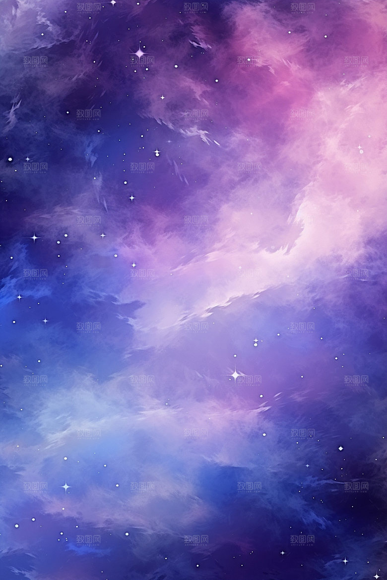 宇宙星空高清唯美素材