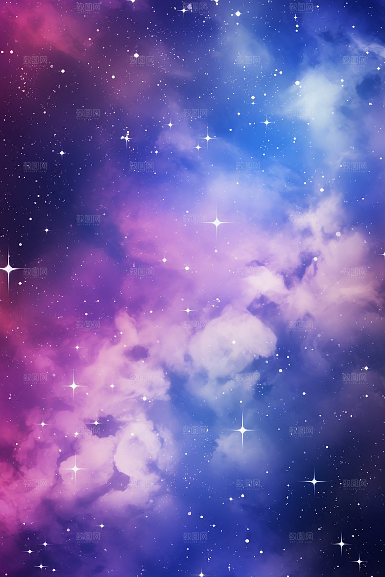 宇宙星空高清天空素材