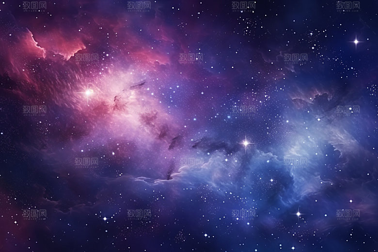 宇宙星空未来灿烂素材