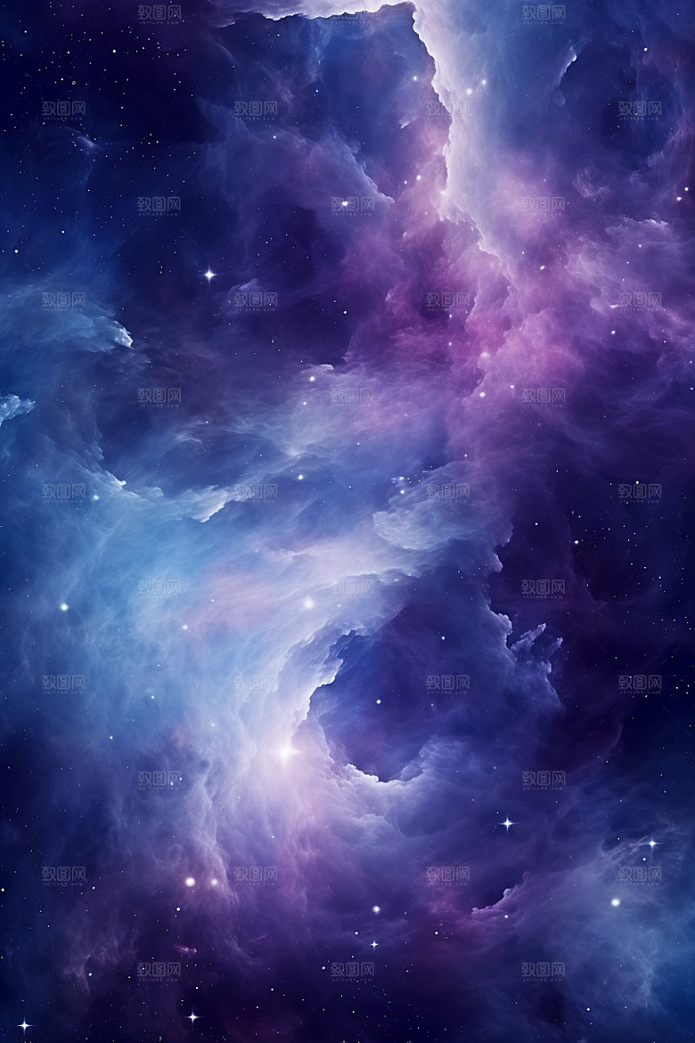 宇宙星空未来夜空素材