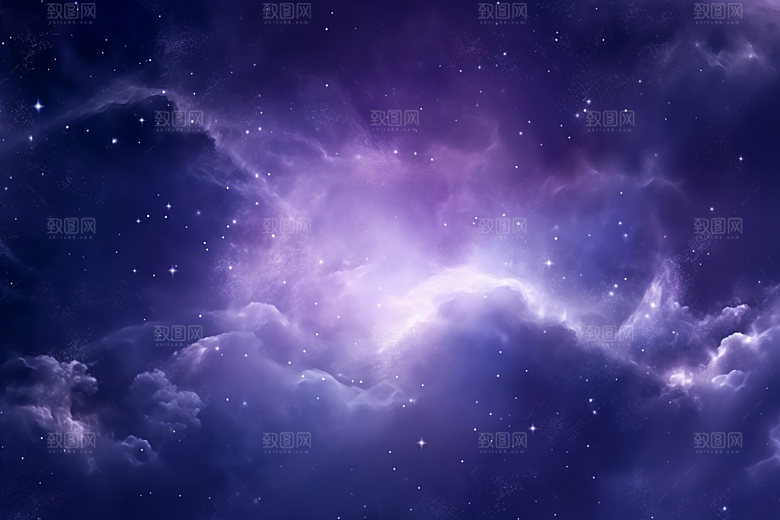 宇宙星空未来星云素材