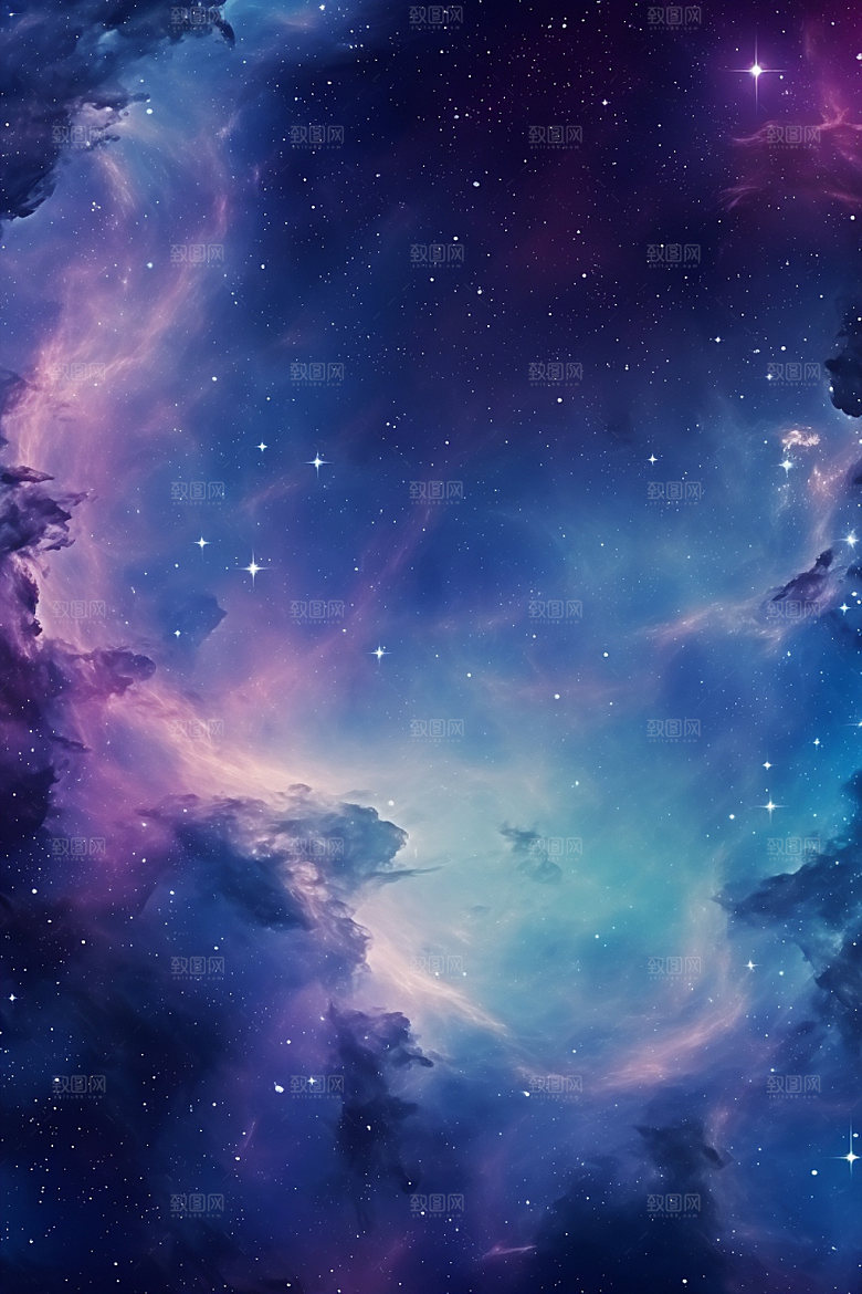 宇宙星空唯美高清素材