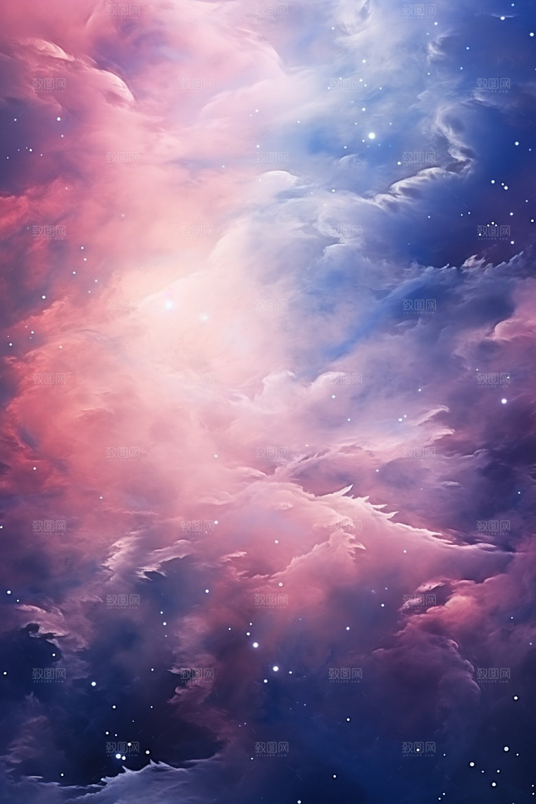宇宙星空夜空浪漫素材