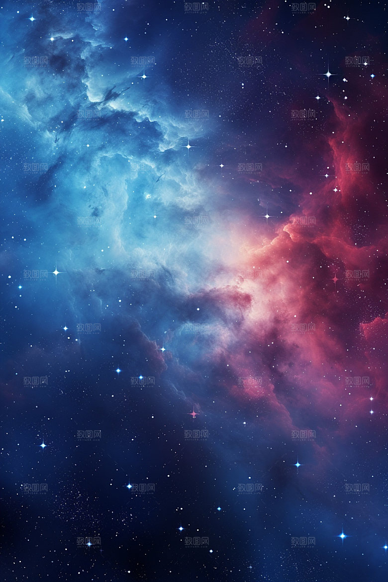 宇宙星空夜空太空素材