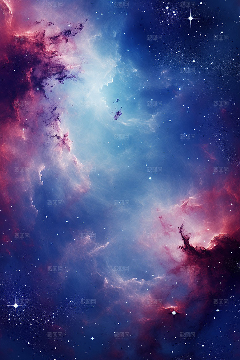 宇宙星空夜空浪漫素材