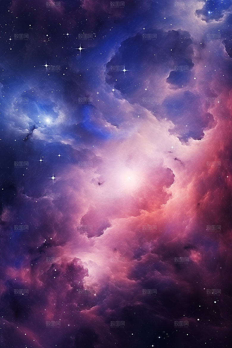 宇宙星空太空星云素材