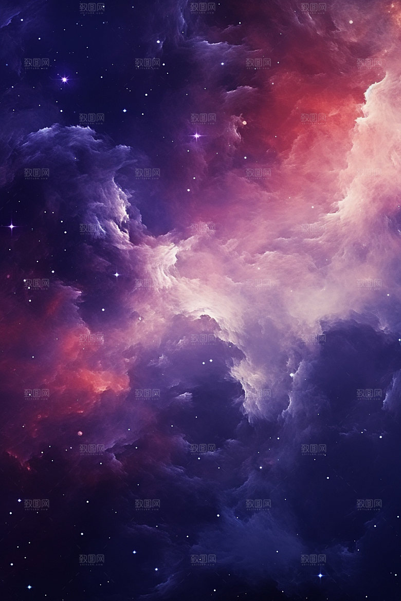 宇宙星空太空星云素材